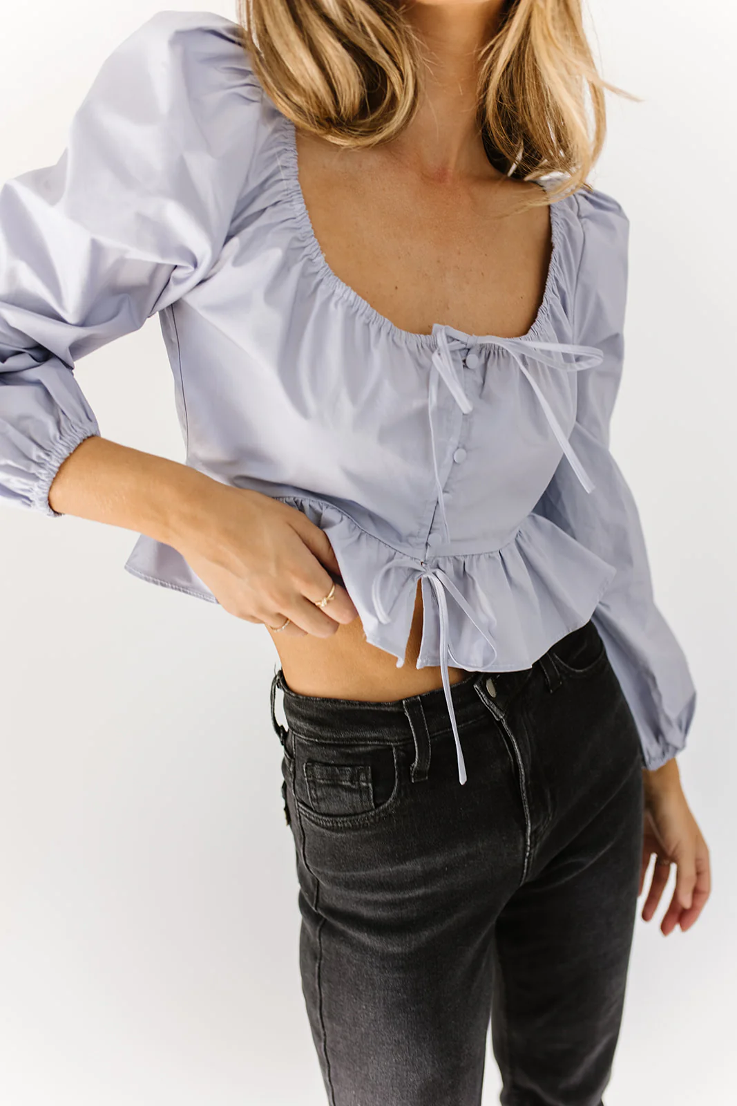 adrienne puff sleeve blouse - Image 2