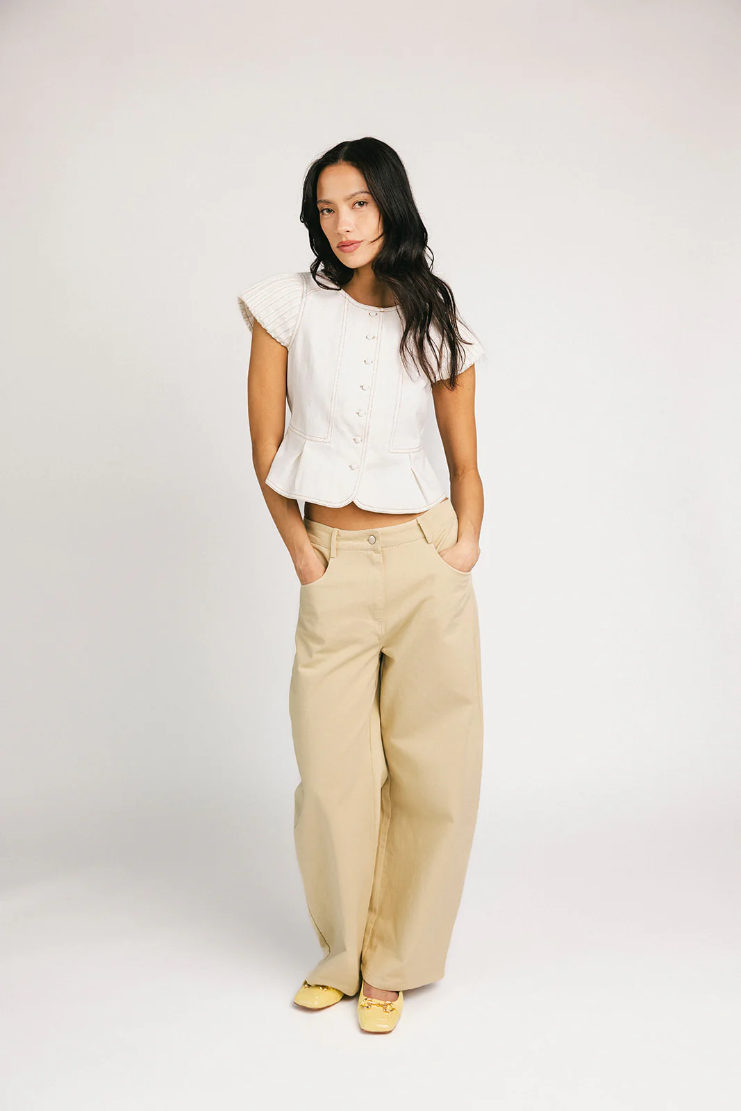 bailey pants // light taupe - Image 14