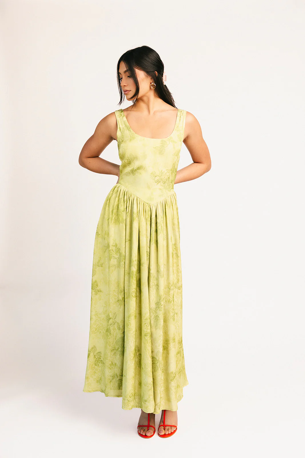 betty maxi dress // green *zoco exclusive* - Image 3