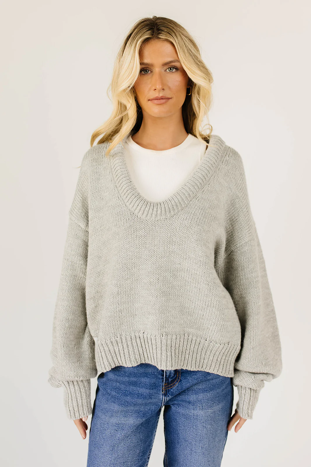 billie sweater // grey *zoco exclusive* - Image 5