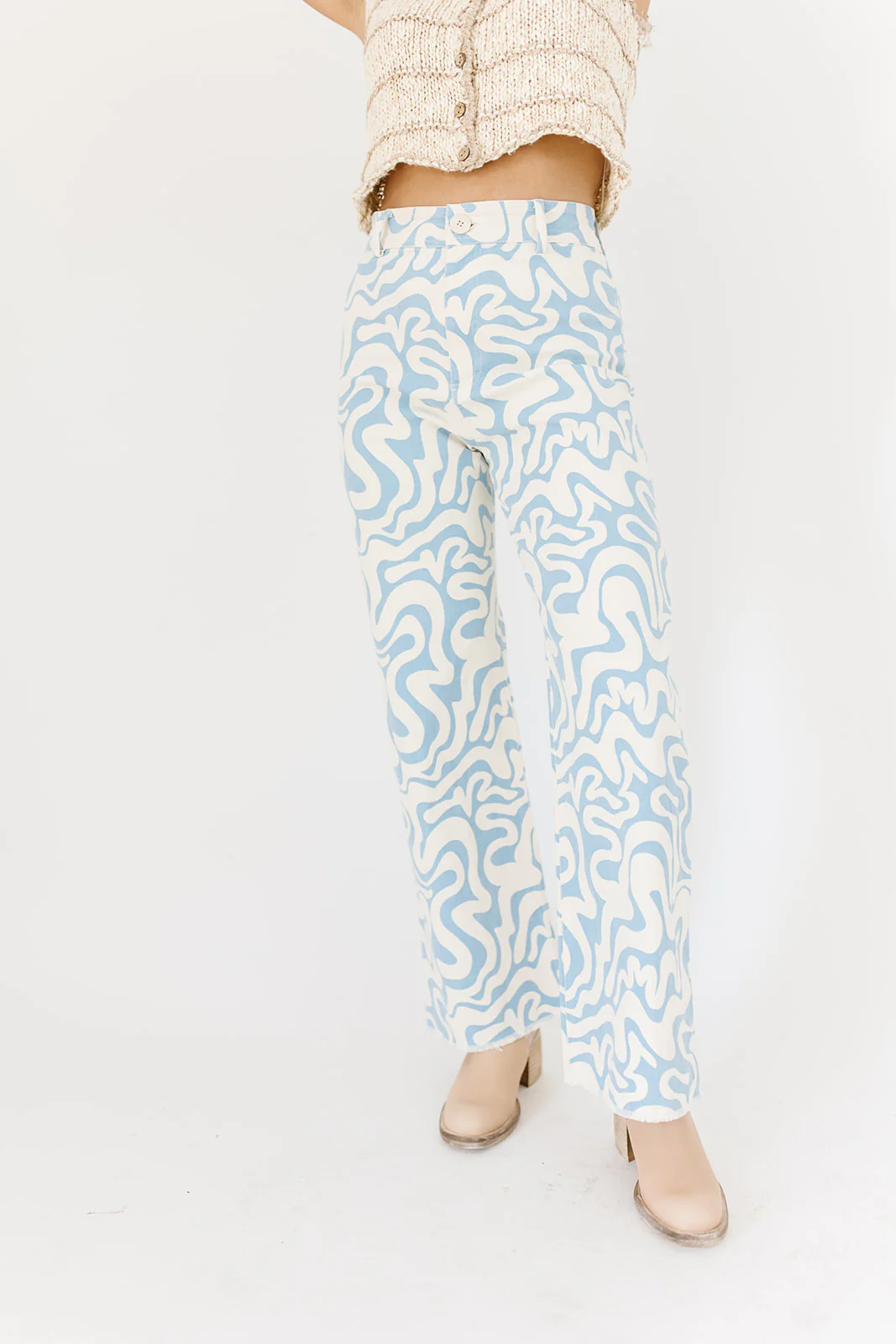 celine patterned pants