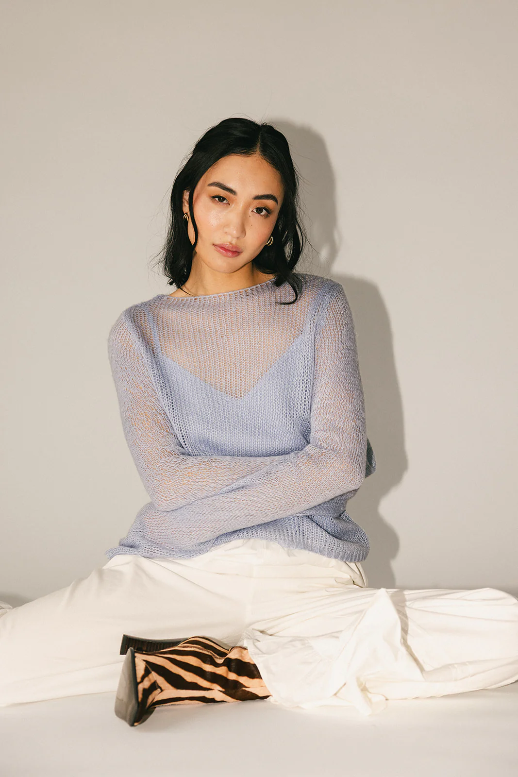 colette cami sweater // baby blue *zoco exclusive* - Image 11