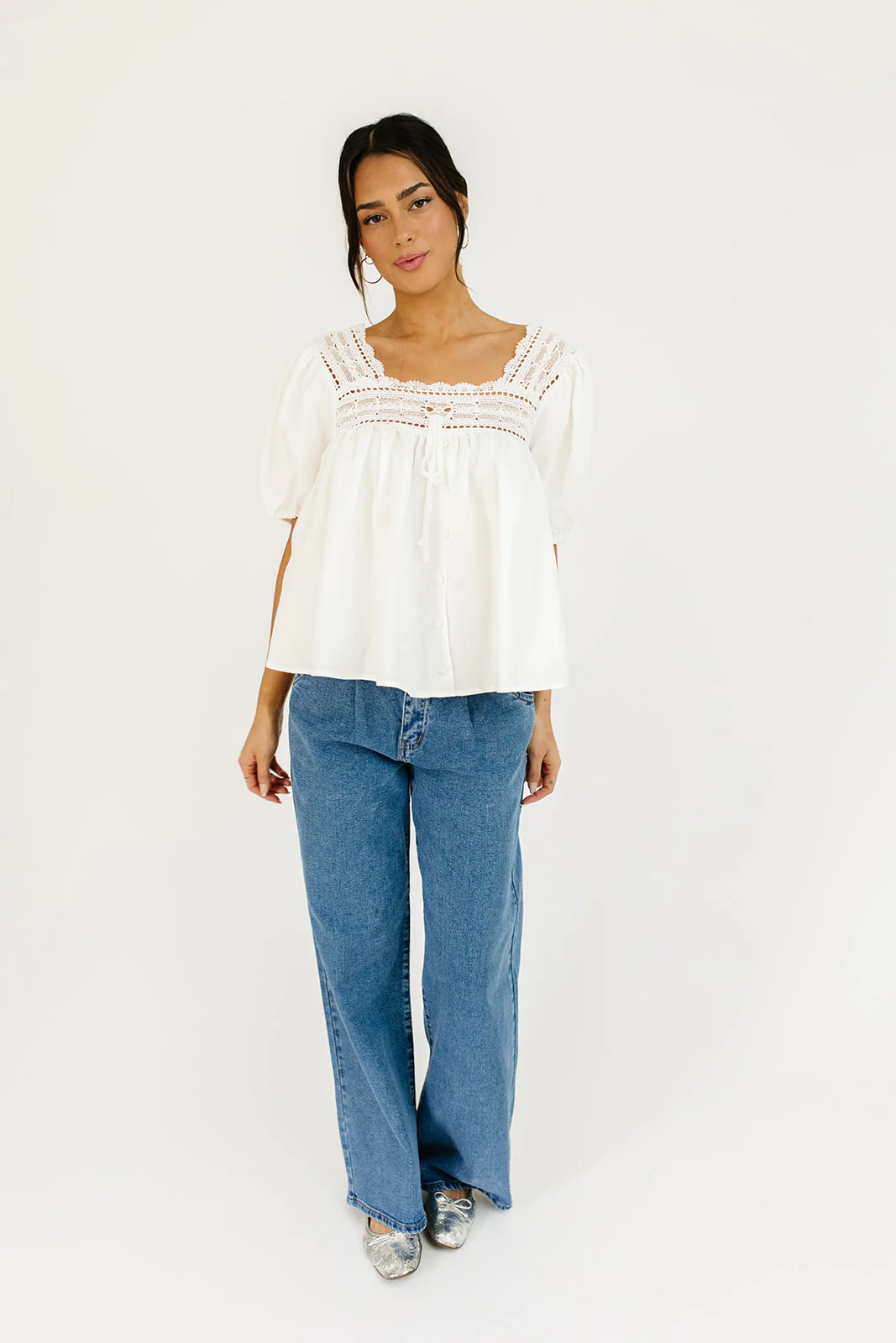 corbin pleated denim - Image 9