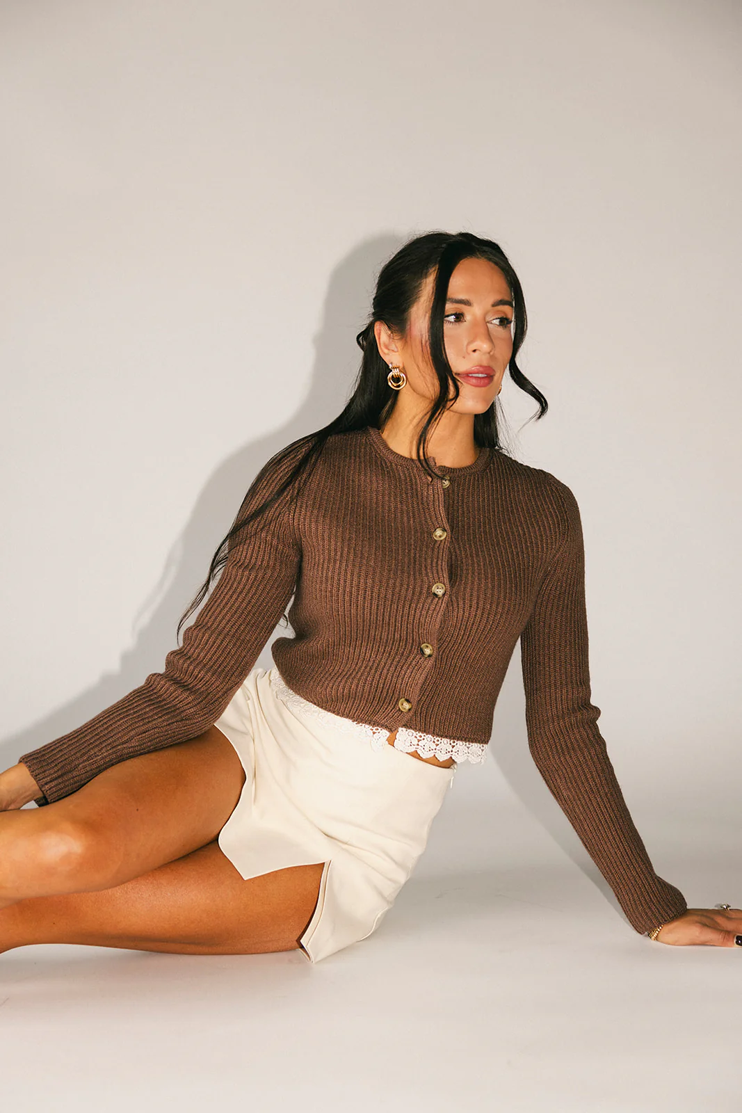 dawn cardigan // brown - Image 11