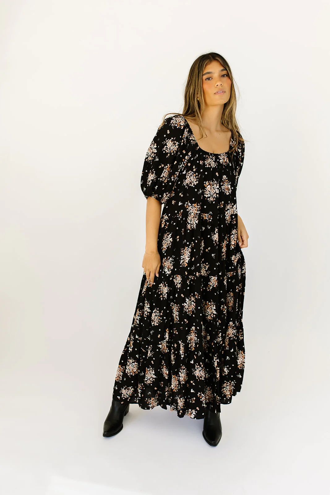 daymaker dress // fall black floral *zoco exclusive* - Image 19