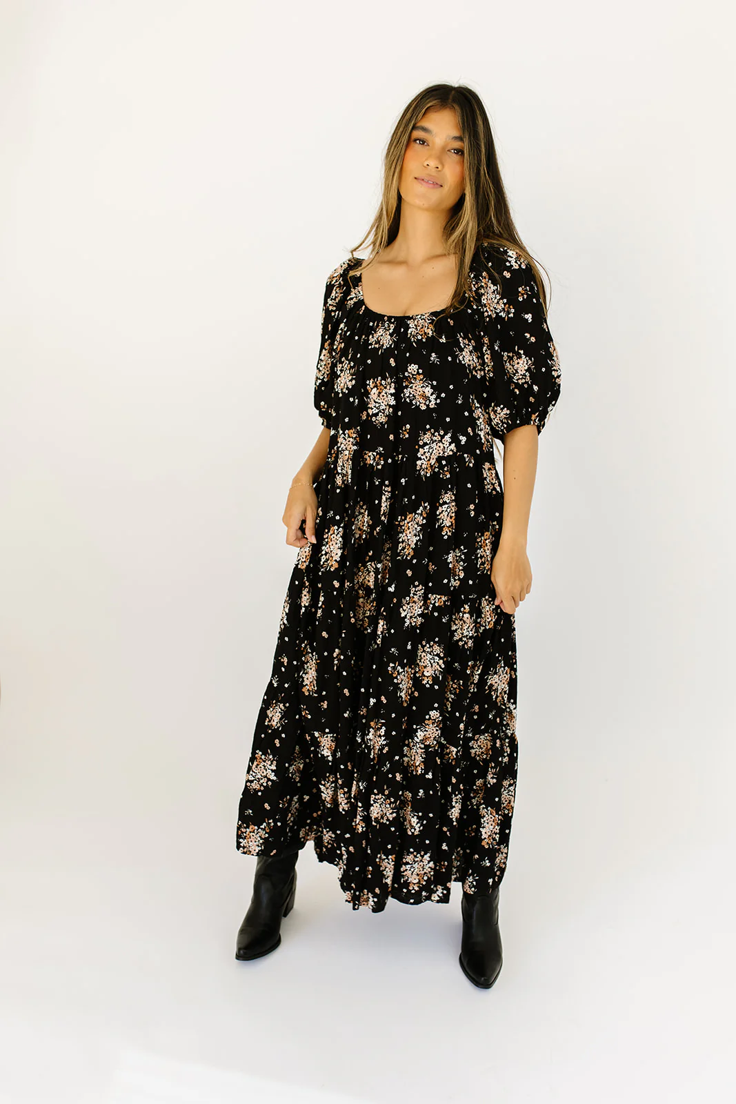 daymaker dress // fall black floral *zoco exclusive* - Image 20
