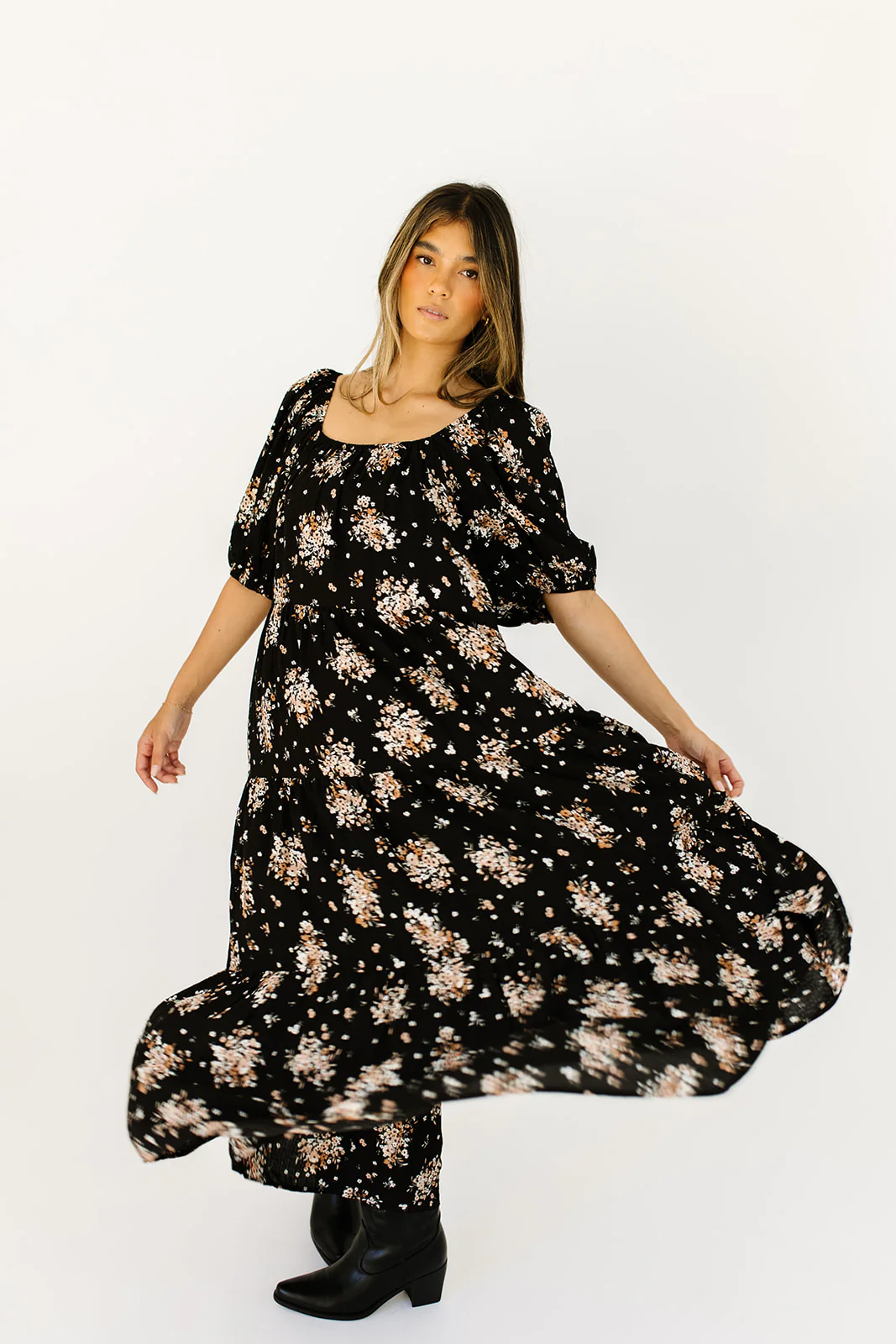 daymaker dress // fall black floral *zoco exclusive* - Image 24