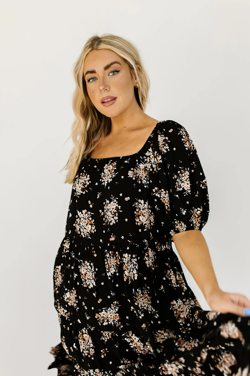 daymaker dress // fall black floral *zoco exclusive* - Image 5