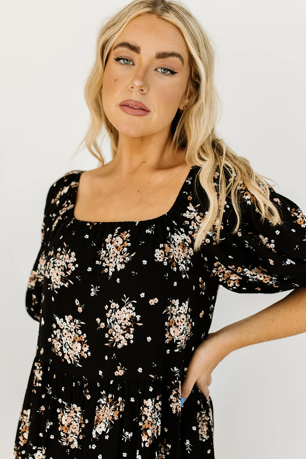 daymaker dress // fall black floral *zoco exclusive* - Image 7