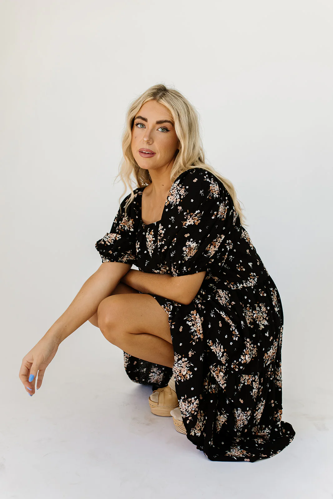 daymaker dress // fall black floral *zoco exclusive* - Image 8