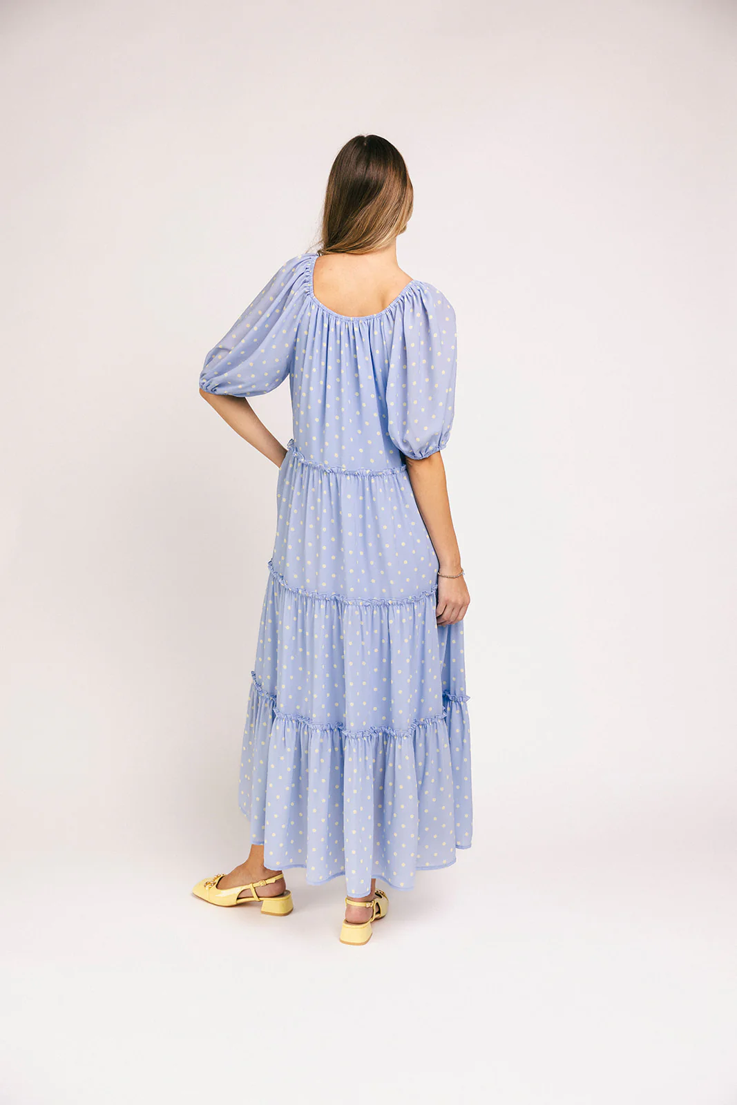 daymaker dress // blue lemon dot *zoco exclusive* - Image 21