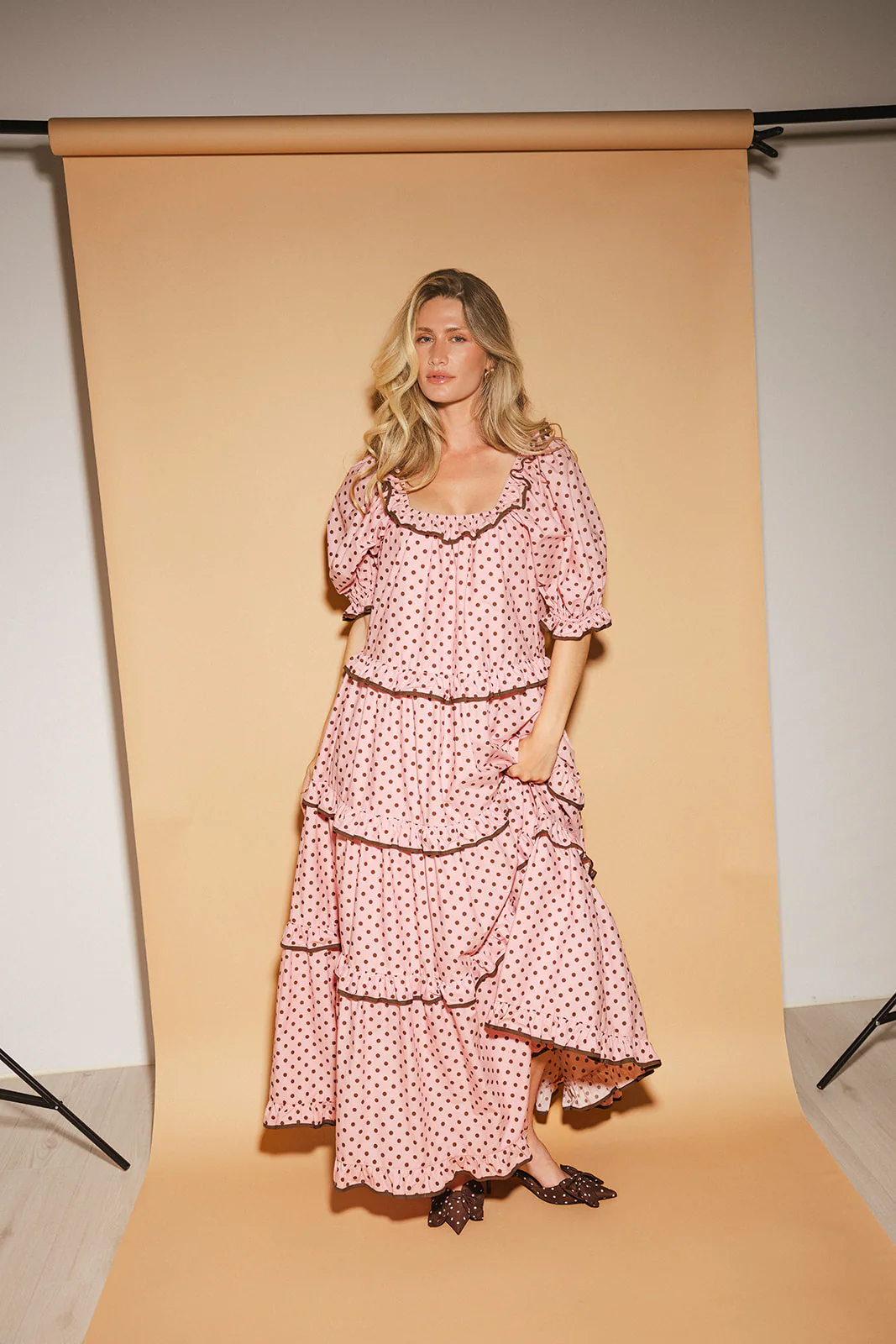 daymaker dress // pink dot *zoco exclusive* - Image 16