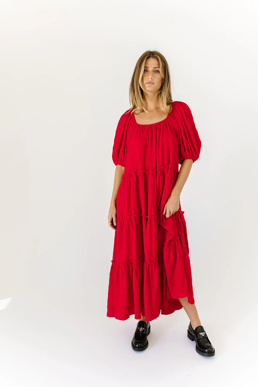 daymaker dress // poppy red *zoco exclusive* - Image 23