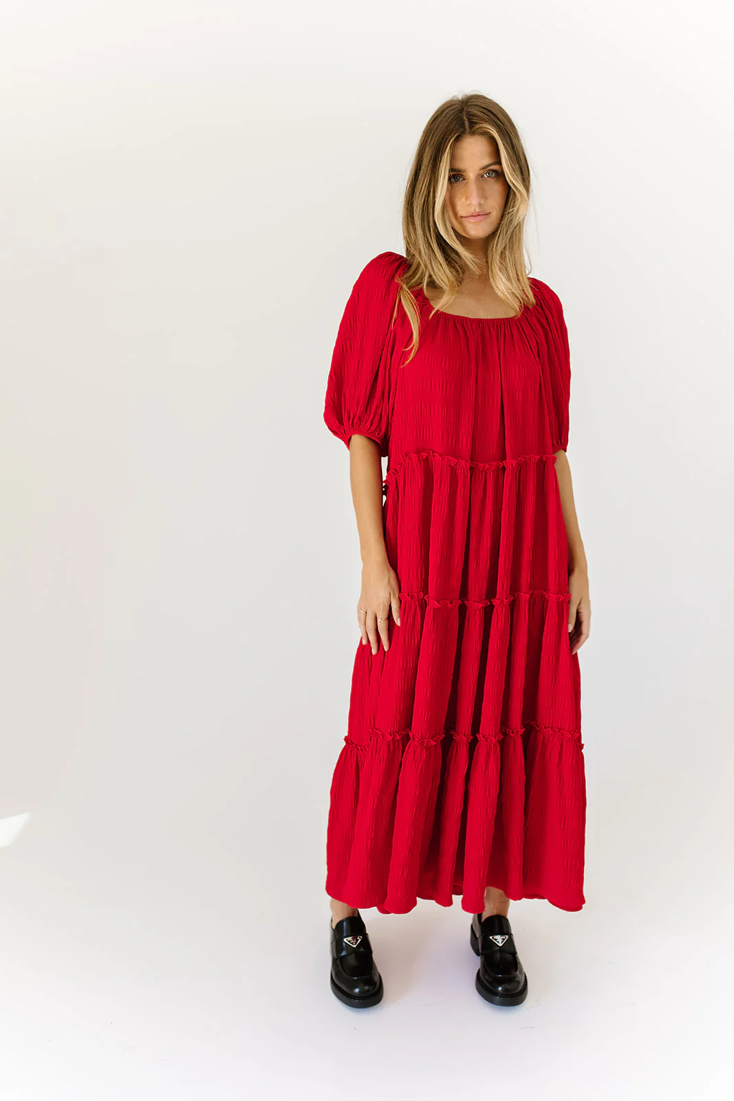 daymaker dress // poppy red *zoco exclusive* - Image 33