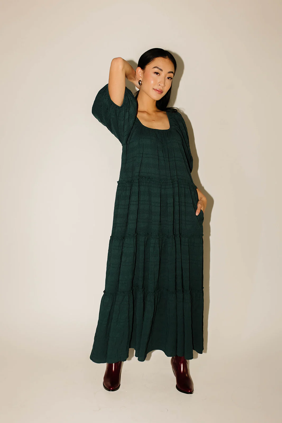 daymaker dress // emerald *zoco exclusive* - Image 12