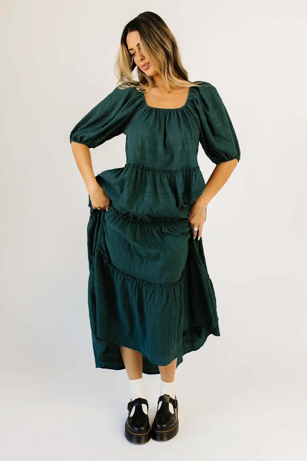 daymaker dress // emerald *zoco exclusive* - Image 21