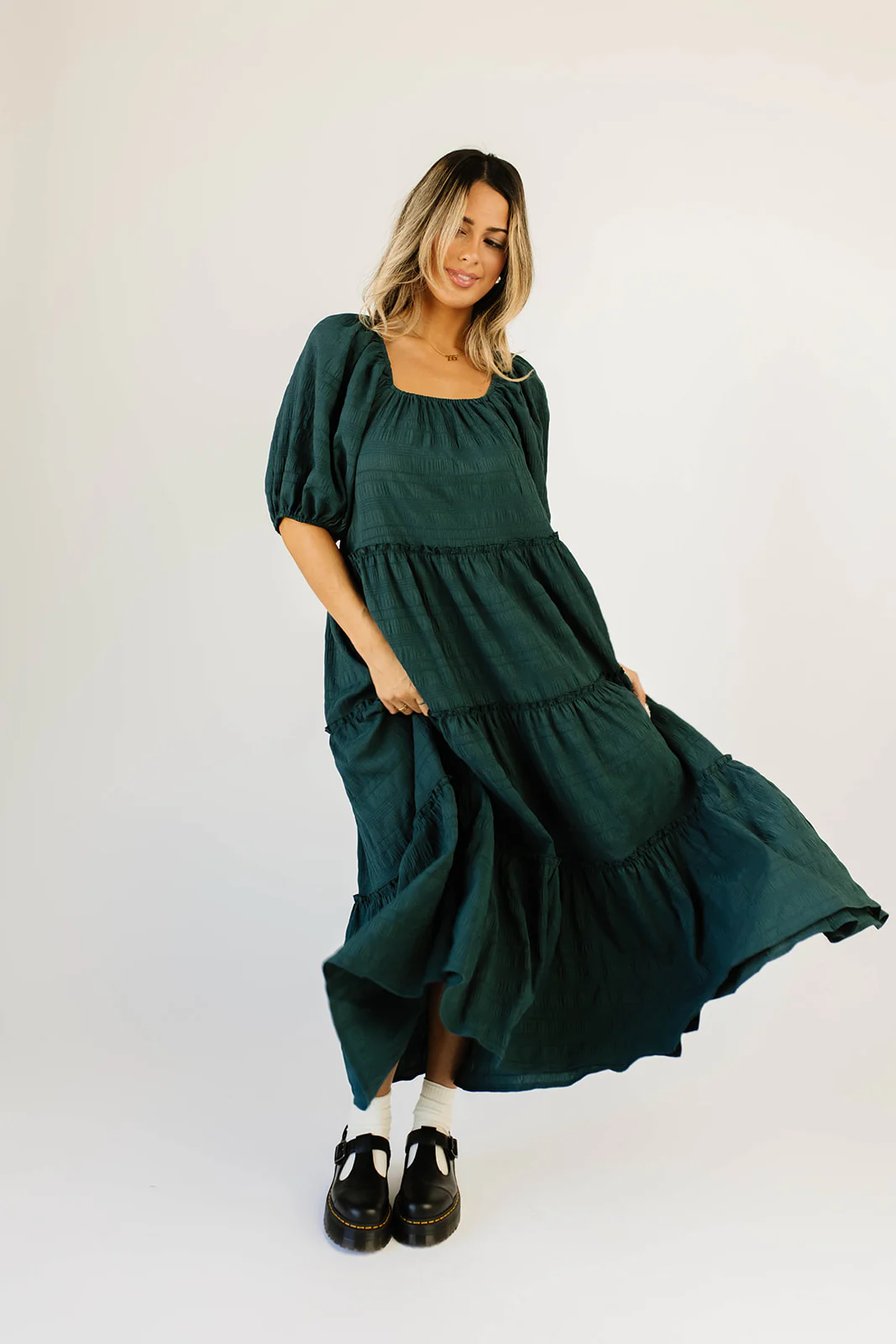 daymaker dress // emerald *zoco exclusive* - Image 22