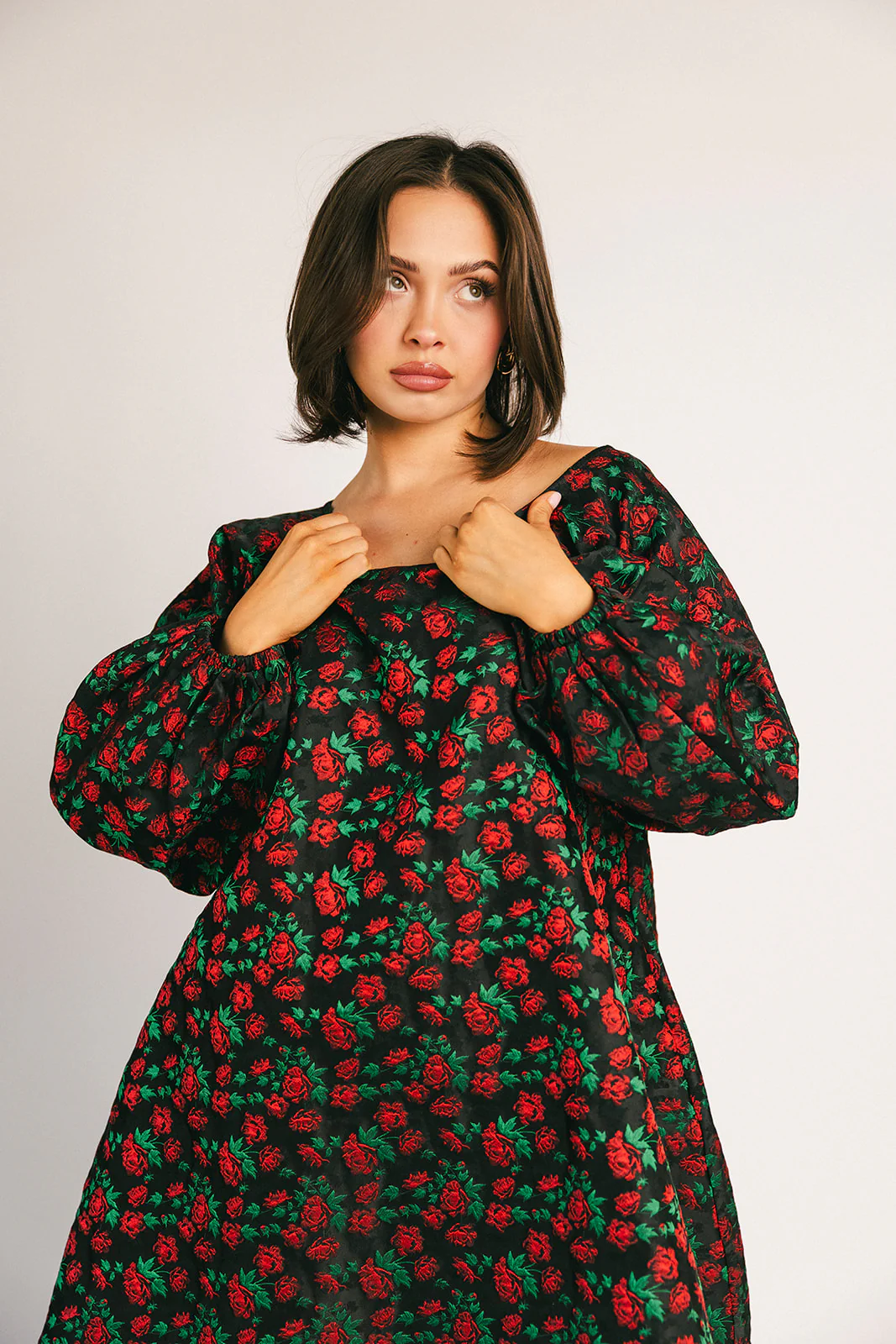 demi dress // red floral *zoco exclusive* - Image 10