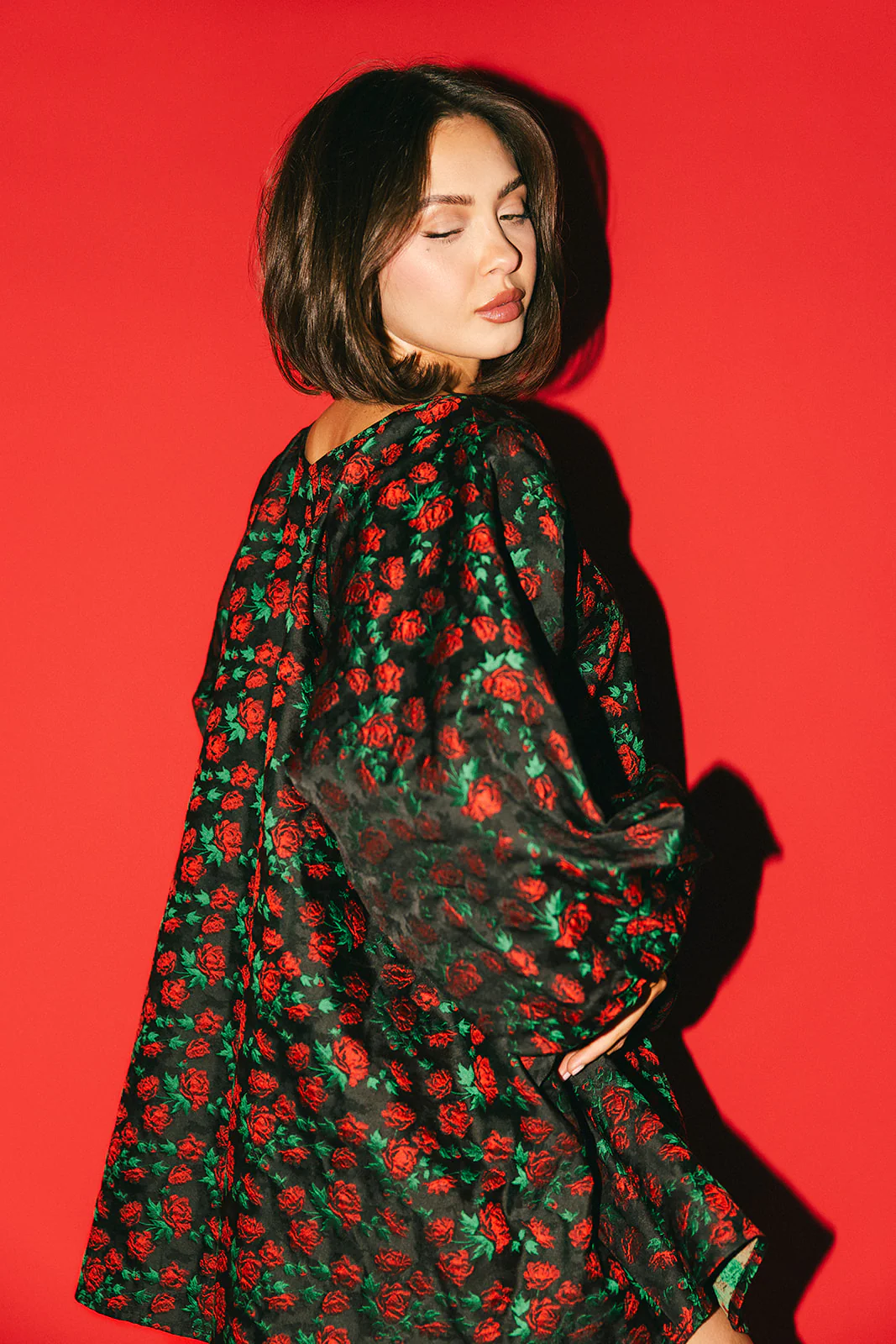 demi dress // red floral *zoco exclusive* - Image 22