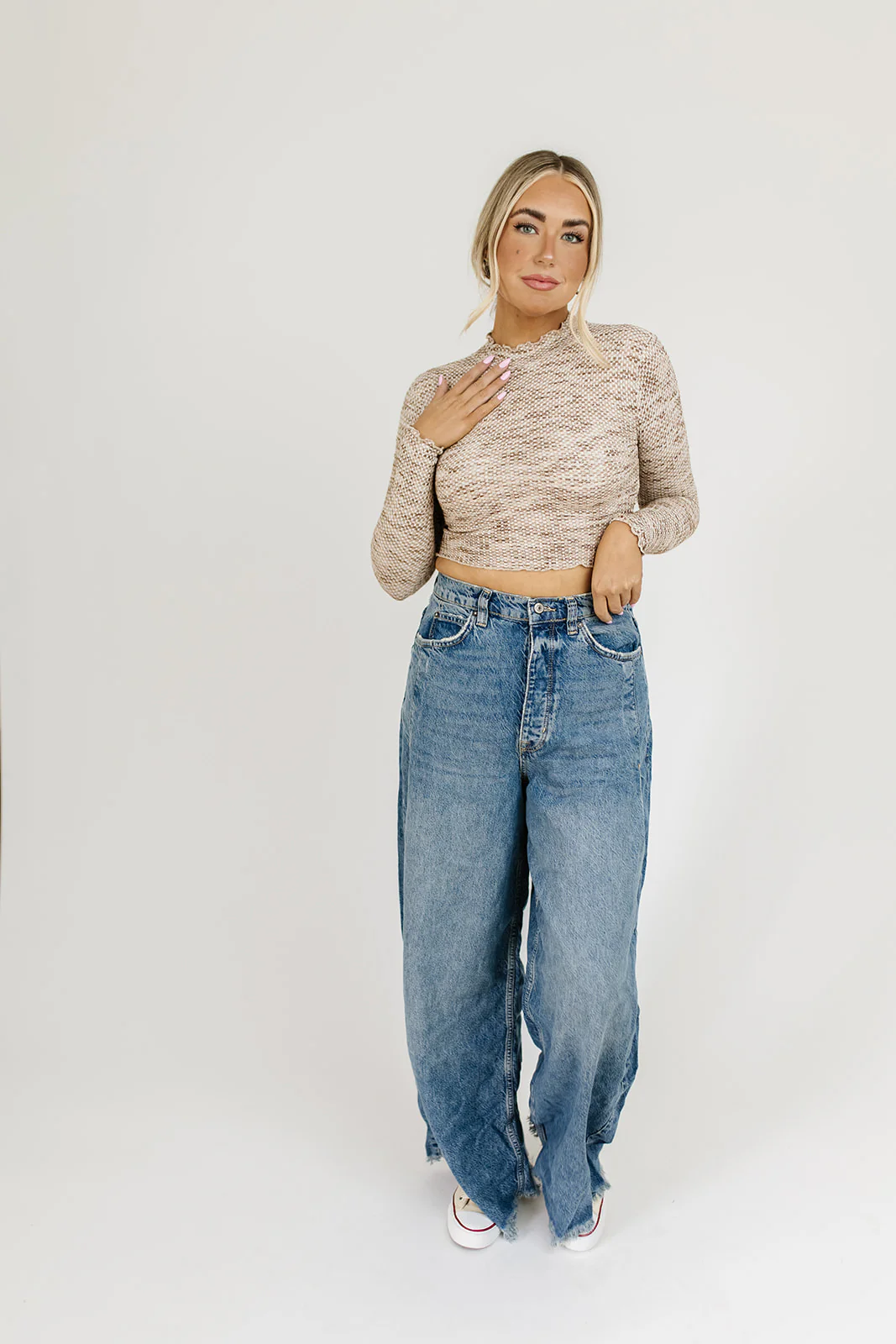 donny mock neck top - Image 7