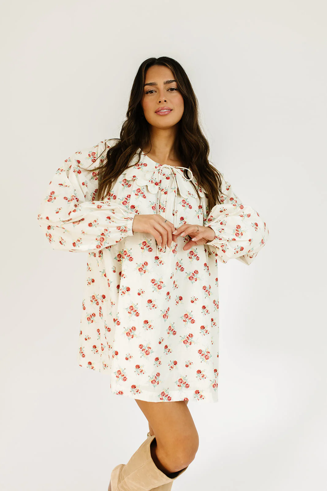eloise collared floral dress *zoco exclusive* - Image 10