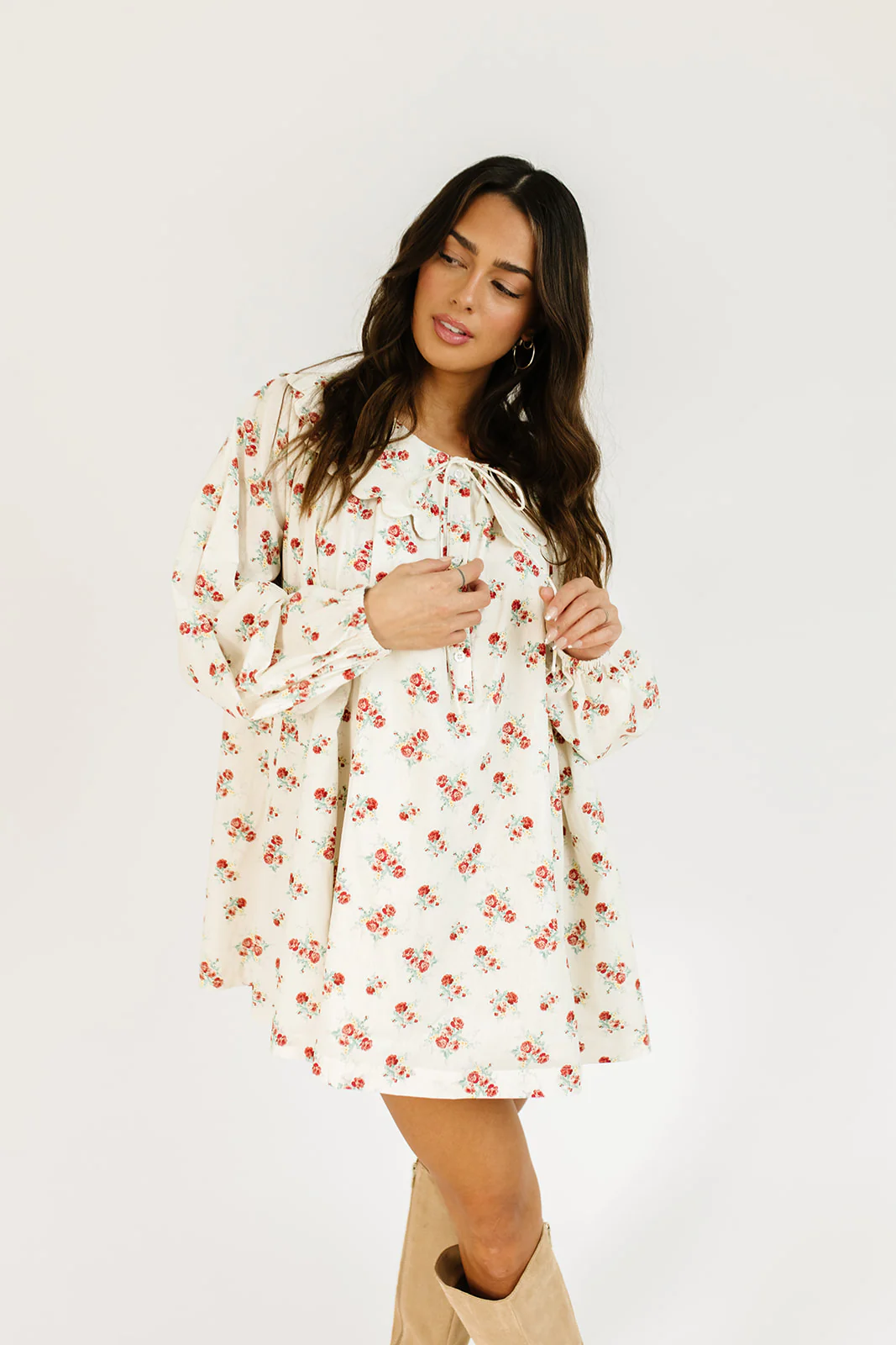 eloise collared floral dress *zoco exclusive* - Image 12