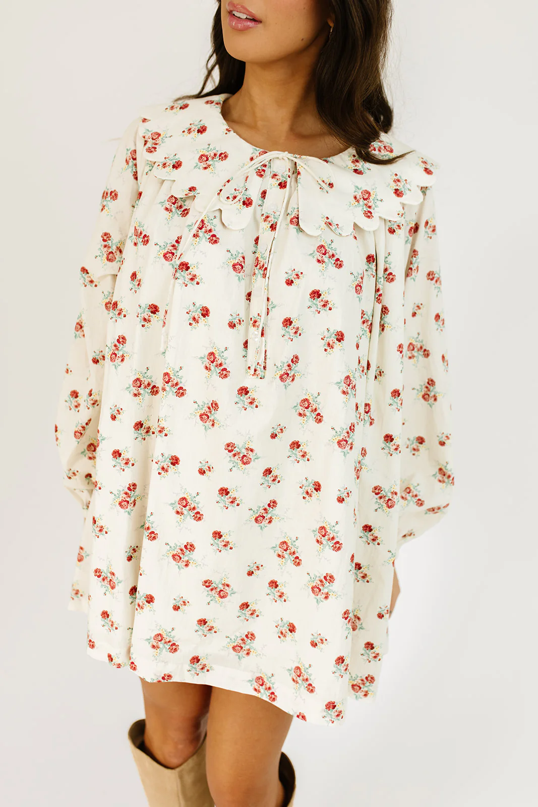 eloise collared floral dress *zoco exclusive* - Image 13