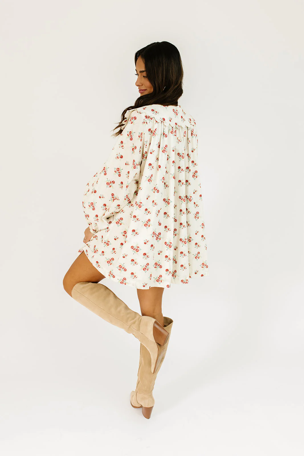 eloise collared floral dress *zoco exclusive* - Image 14