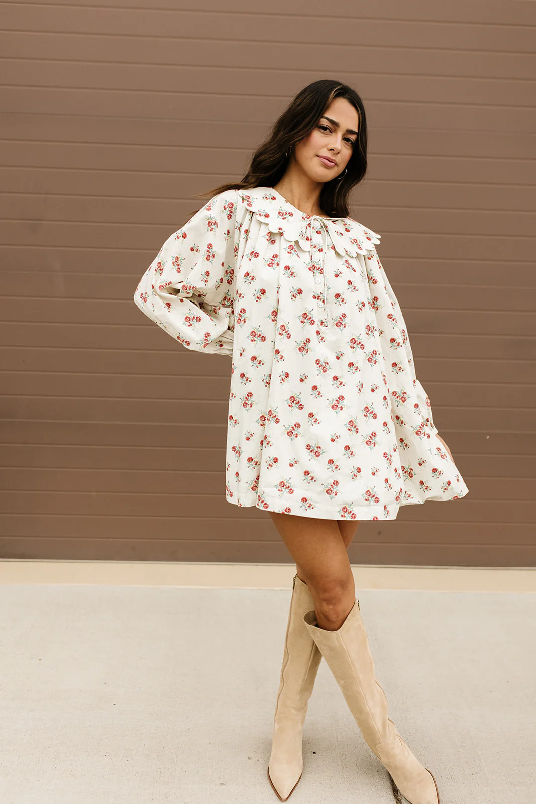 eloise collared floral dress *zoco exclusive* - Image 15