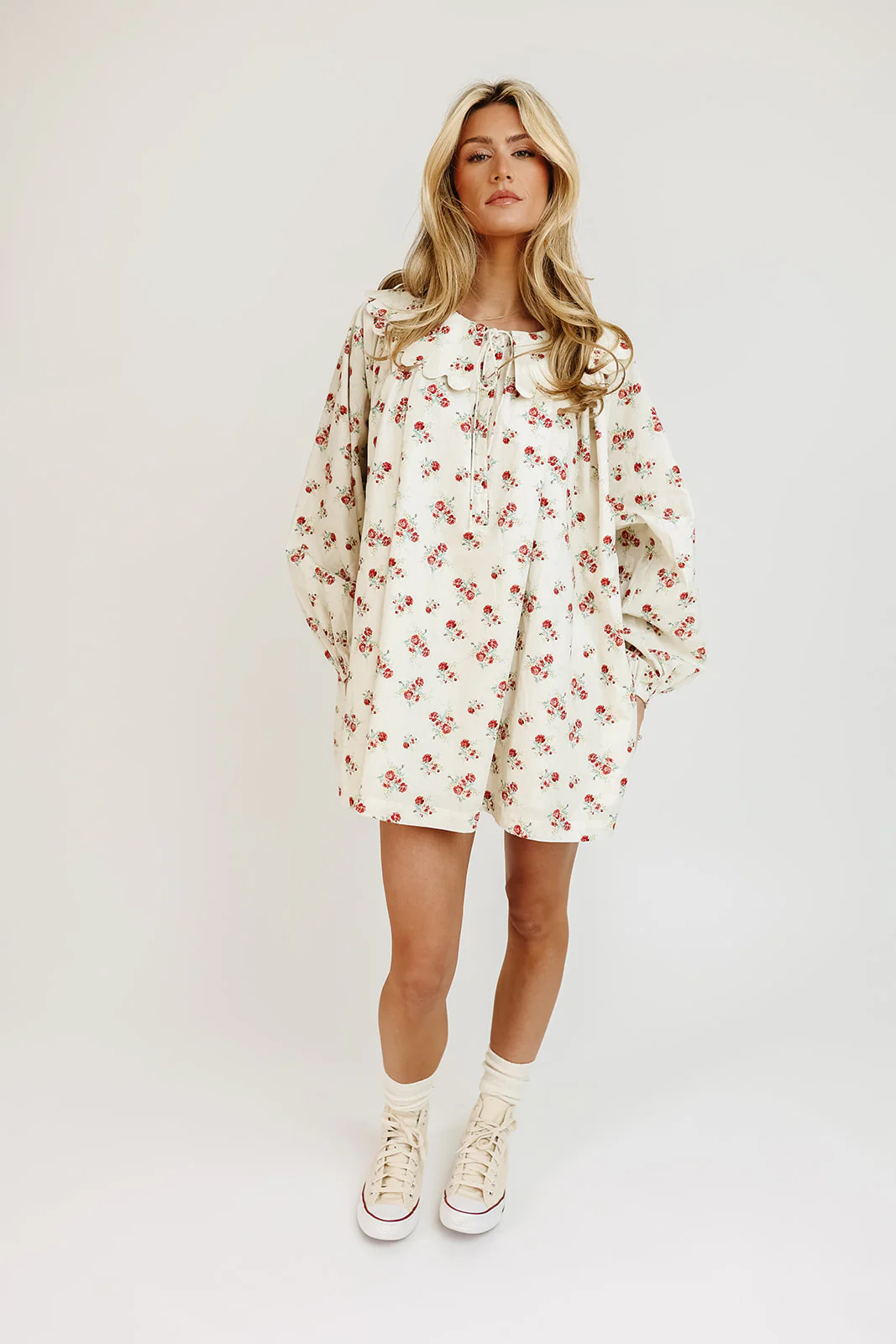 eloise collared floral dress *zoco exclusive* - Image 22