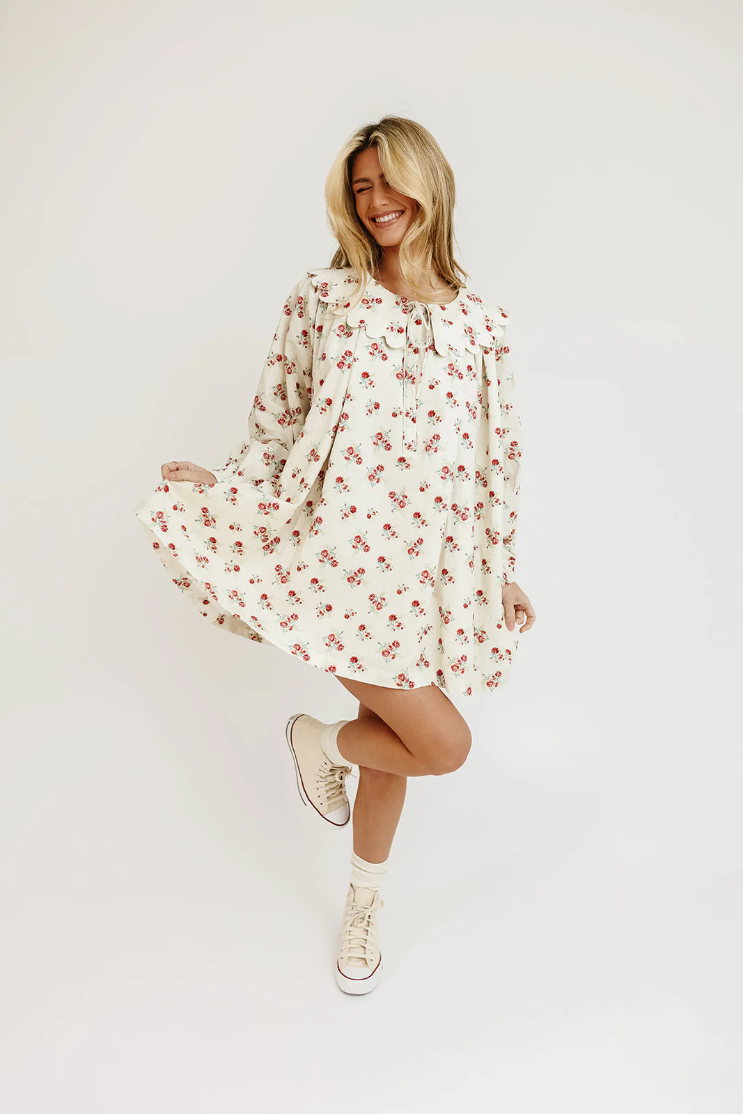 eloise collared floral dress *zoco exclusive* - Image 23