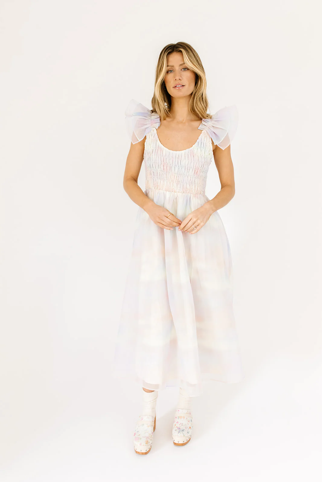 ember midi dress // cotton candy - Image 4