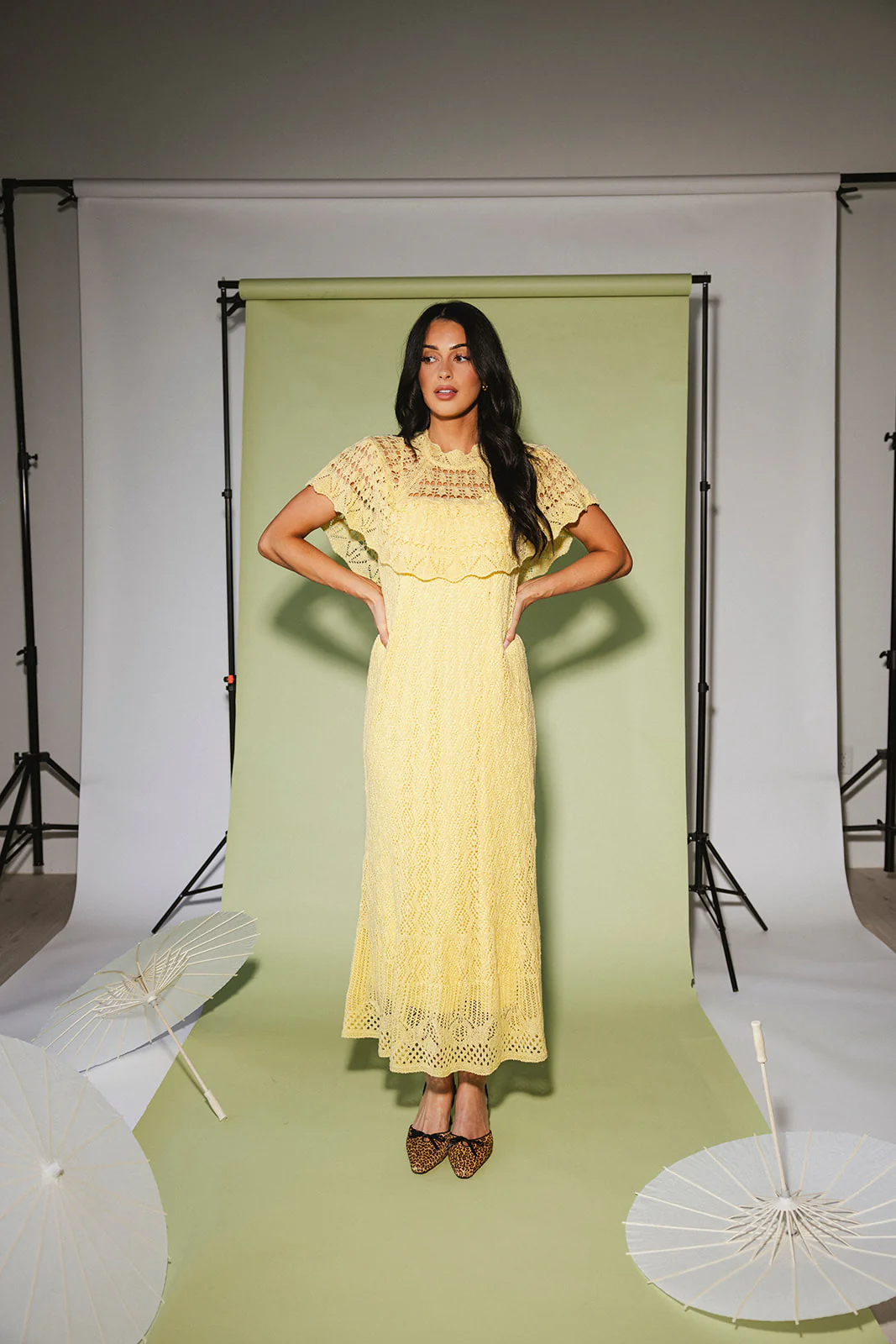 florence crochet dress // yellow *zoco exclusive* - Image 16