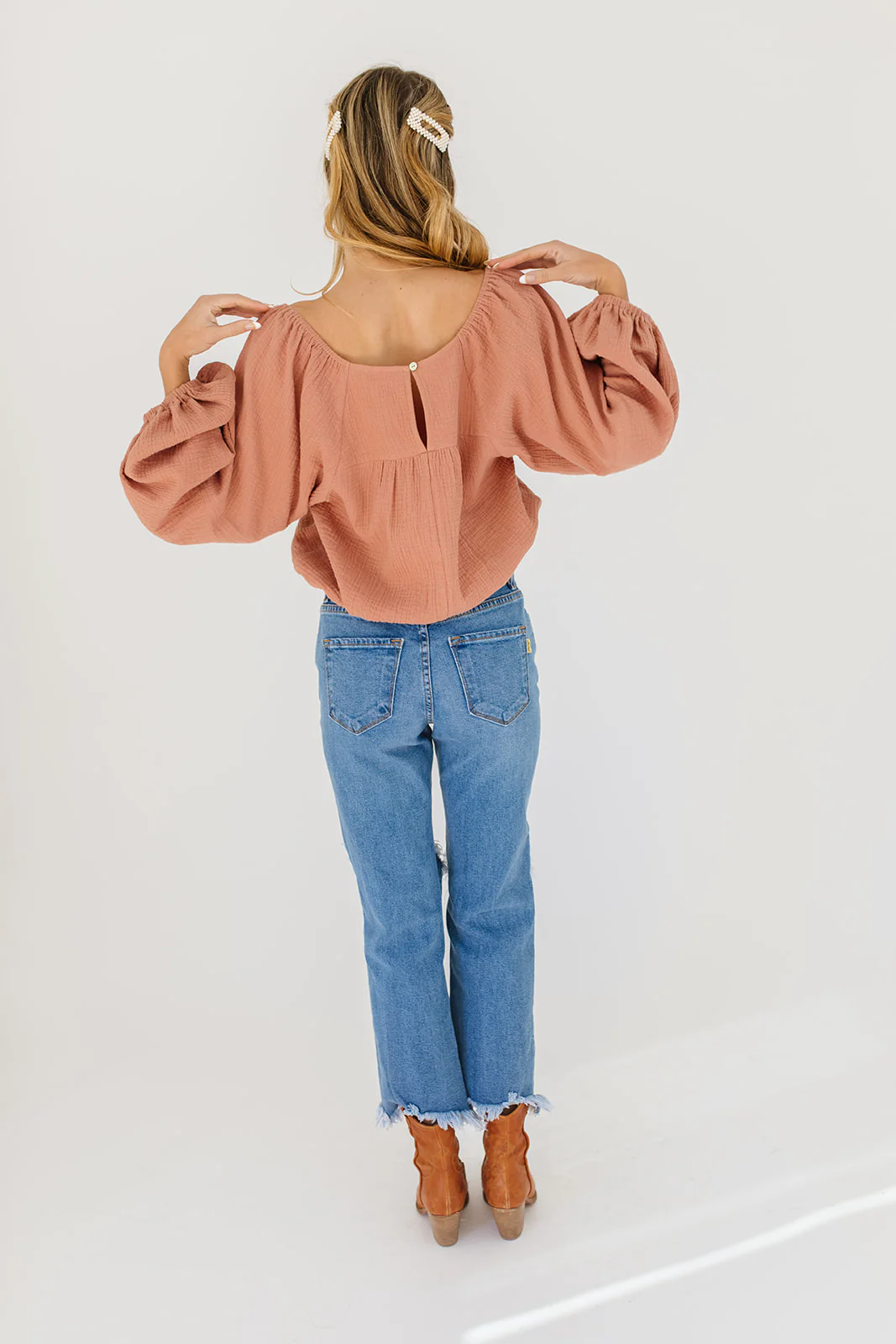 frame top // faded coral - Image 10