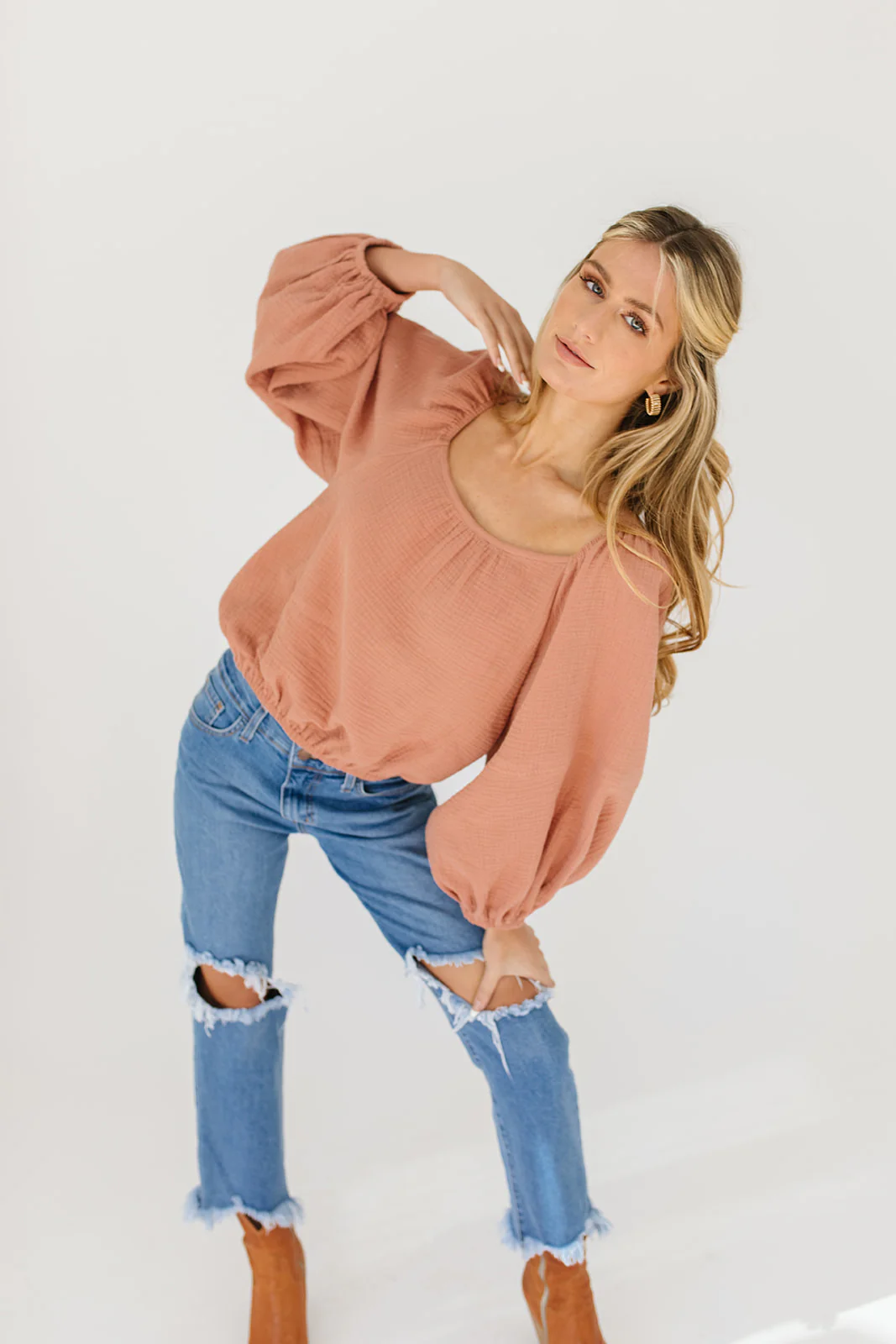 frame top // faded coral - Image 3