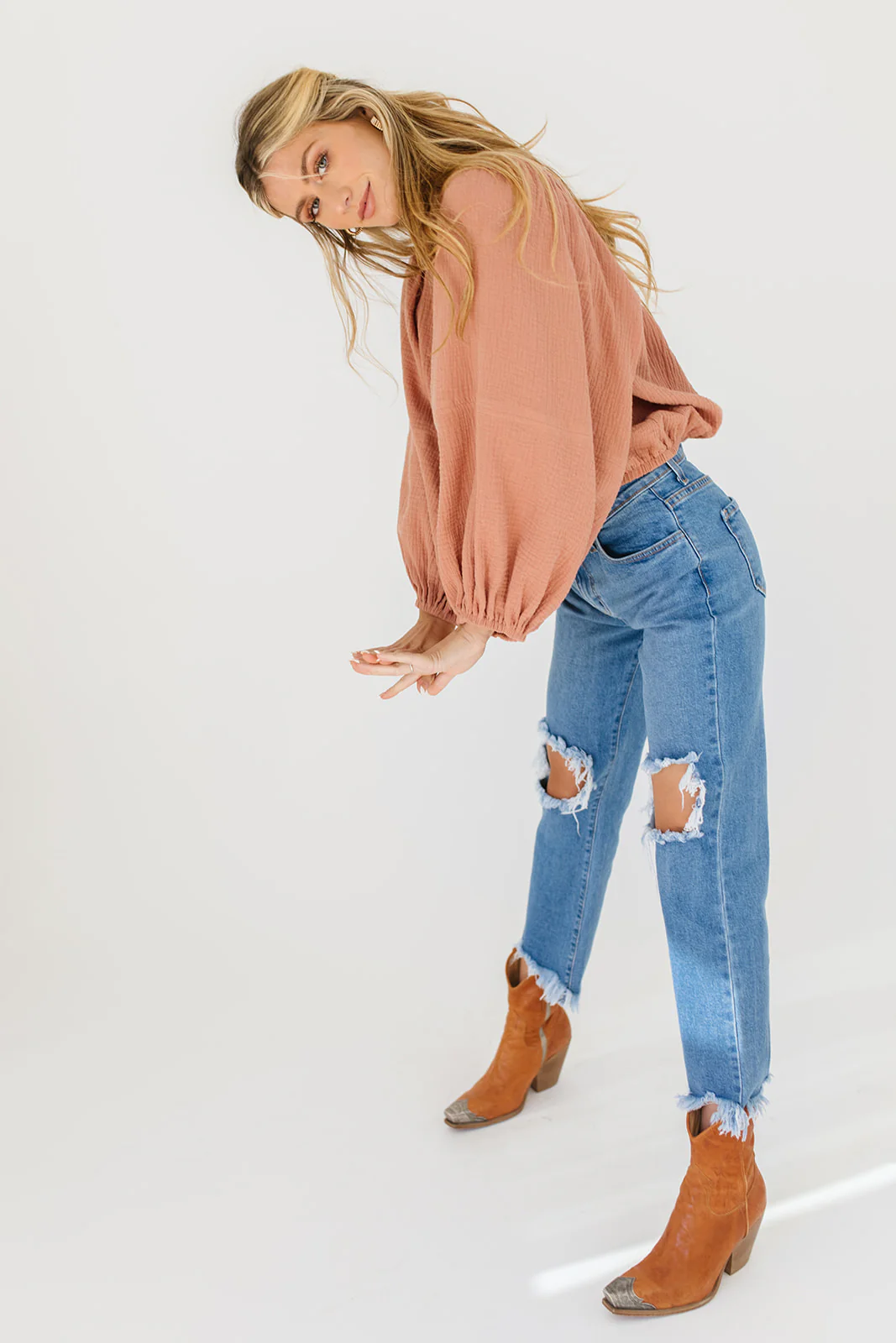 frame top // faded coral - Image 9