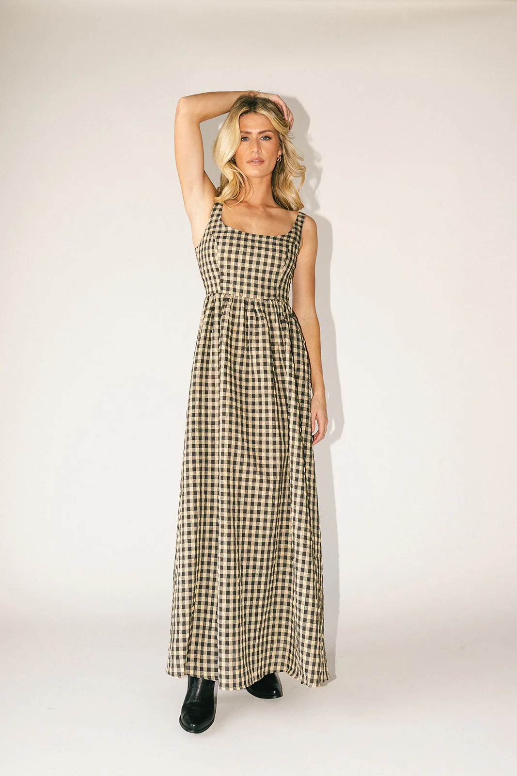 frida gingham maxi dress *restocked* - Image 18