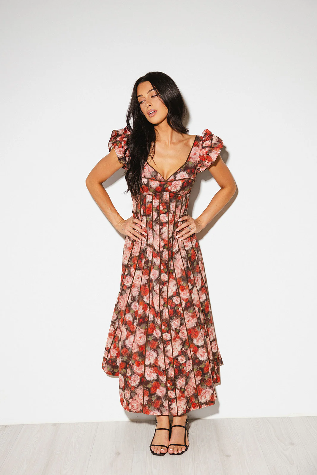 go getter midi dress // wine *zoco exclusive* - Image 17