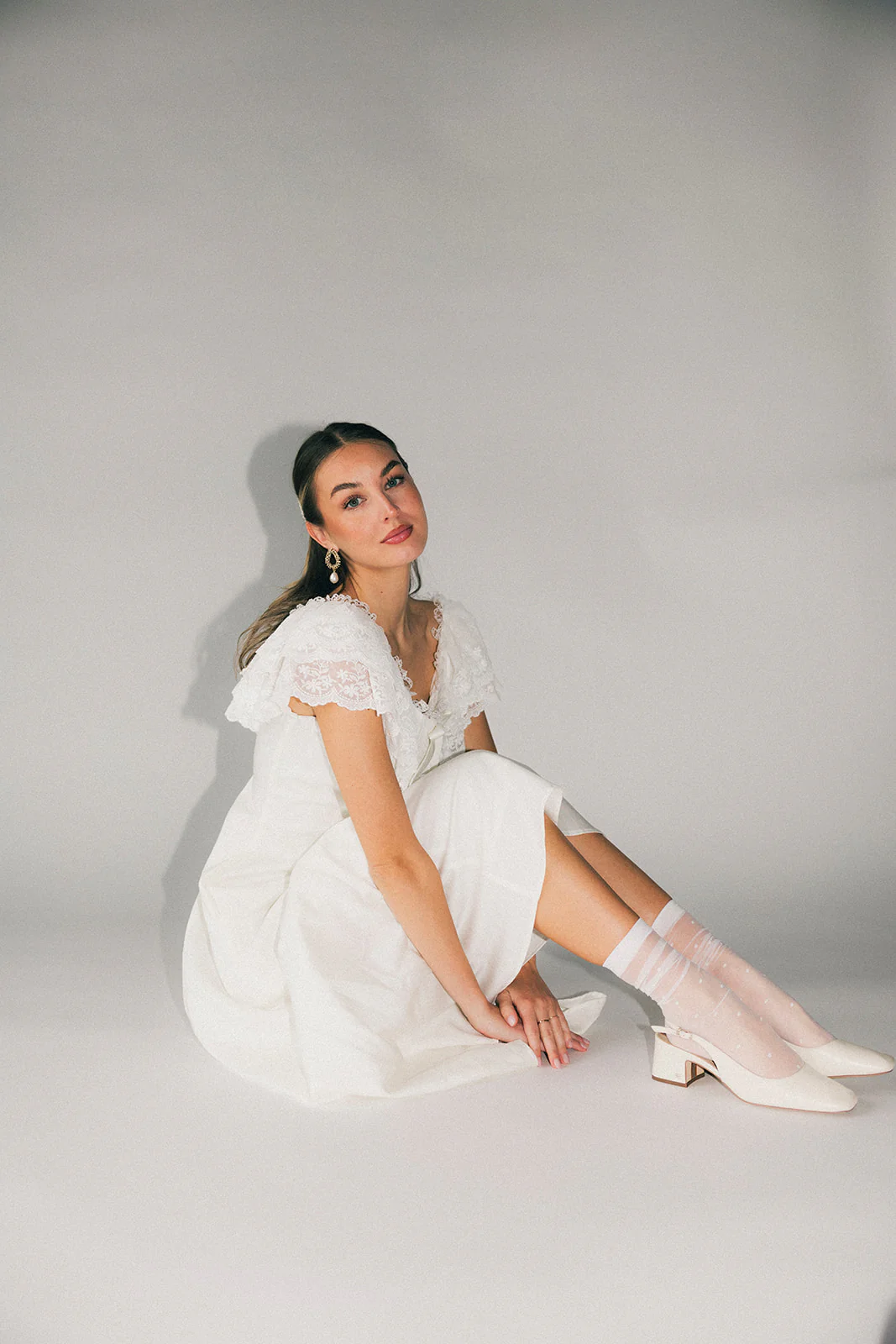 goldie midi dress // white * zoco exclusive* - Image 5