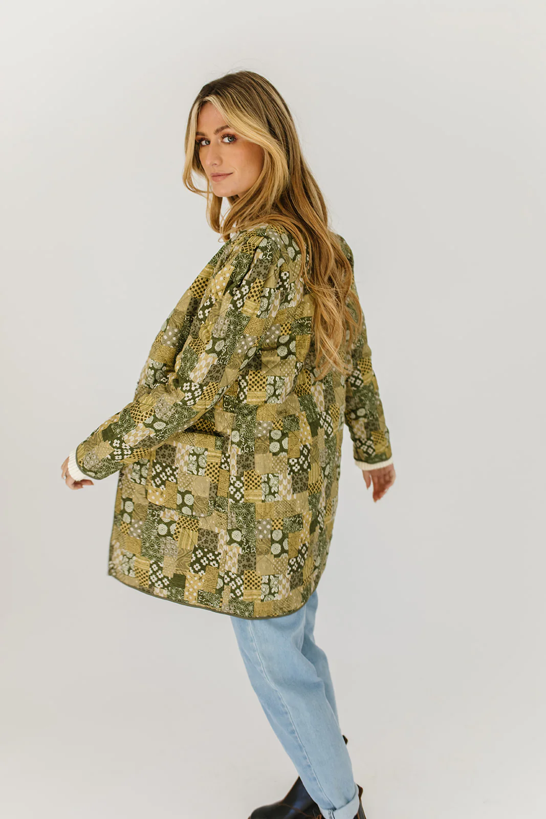 good karma printed jacket - Image 14