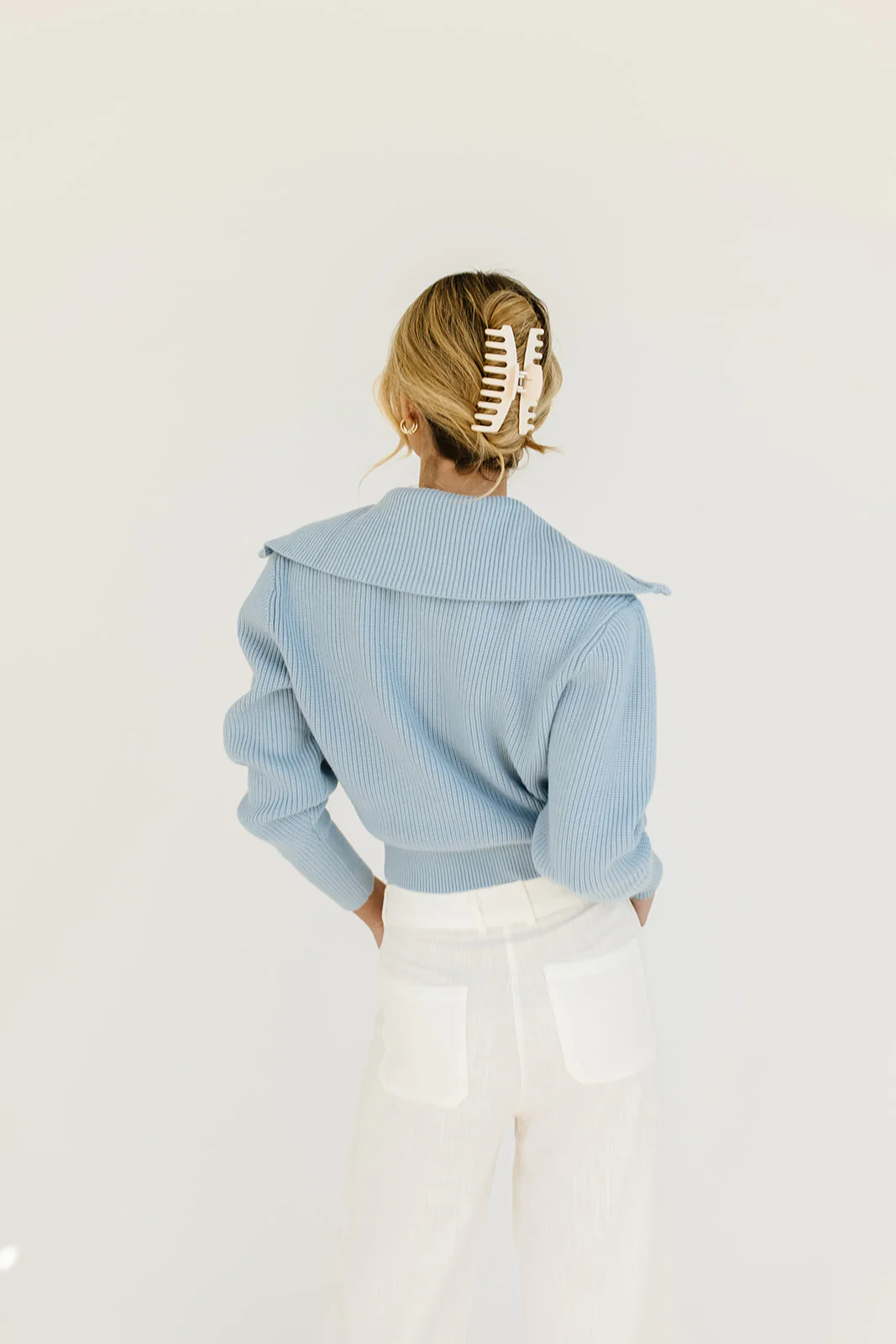 gracie quarter zip sweater - Image 5
