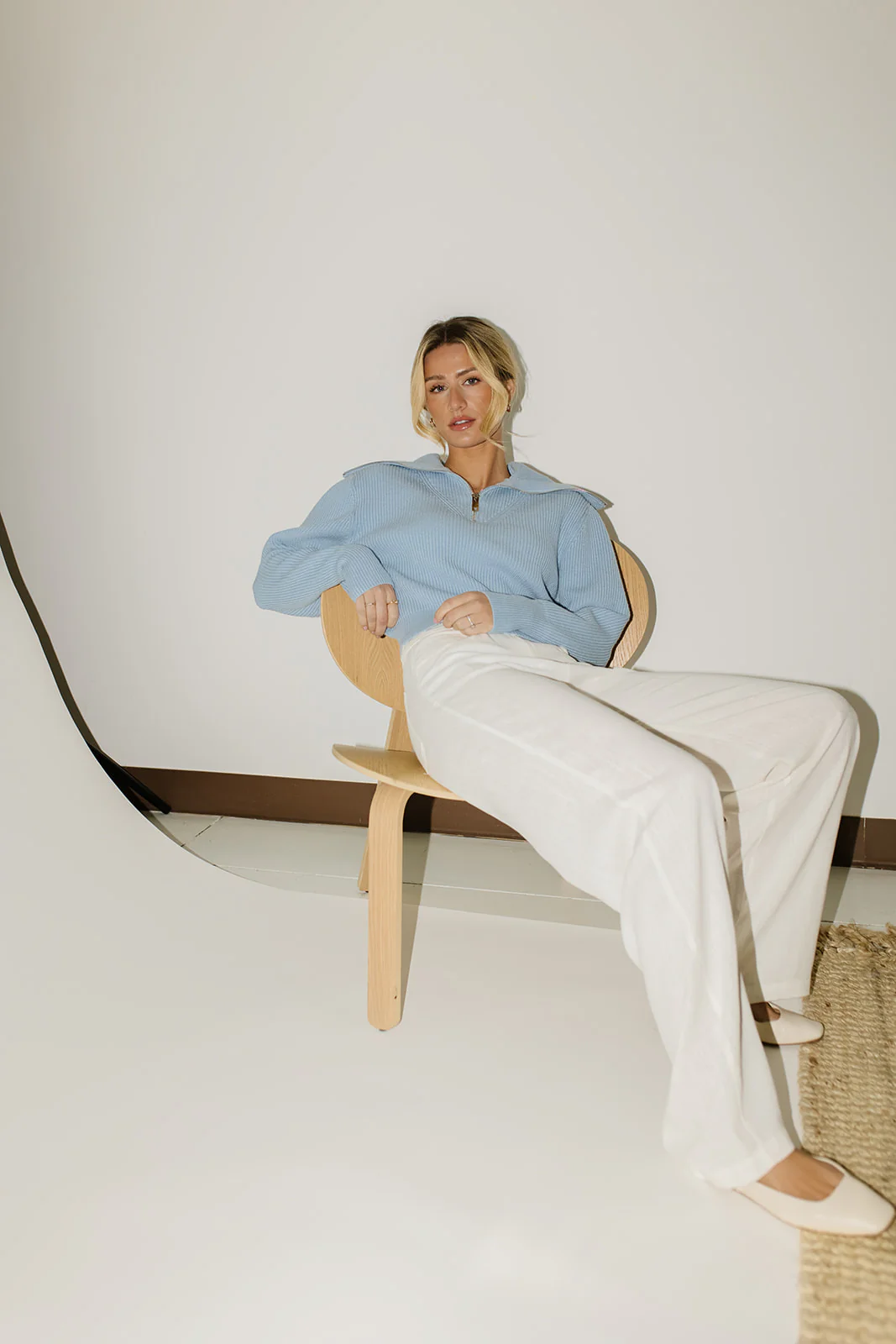 gracie quarter zip sweater - Image 8