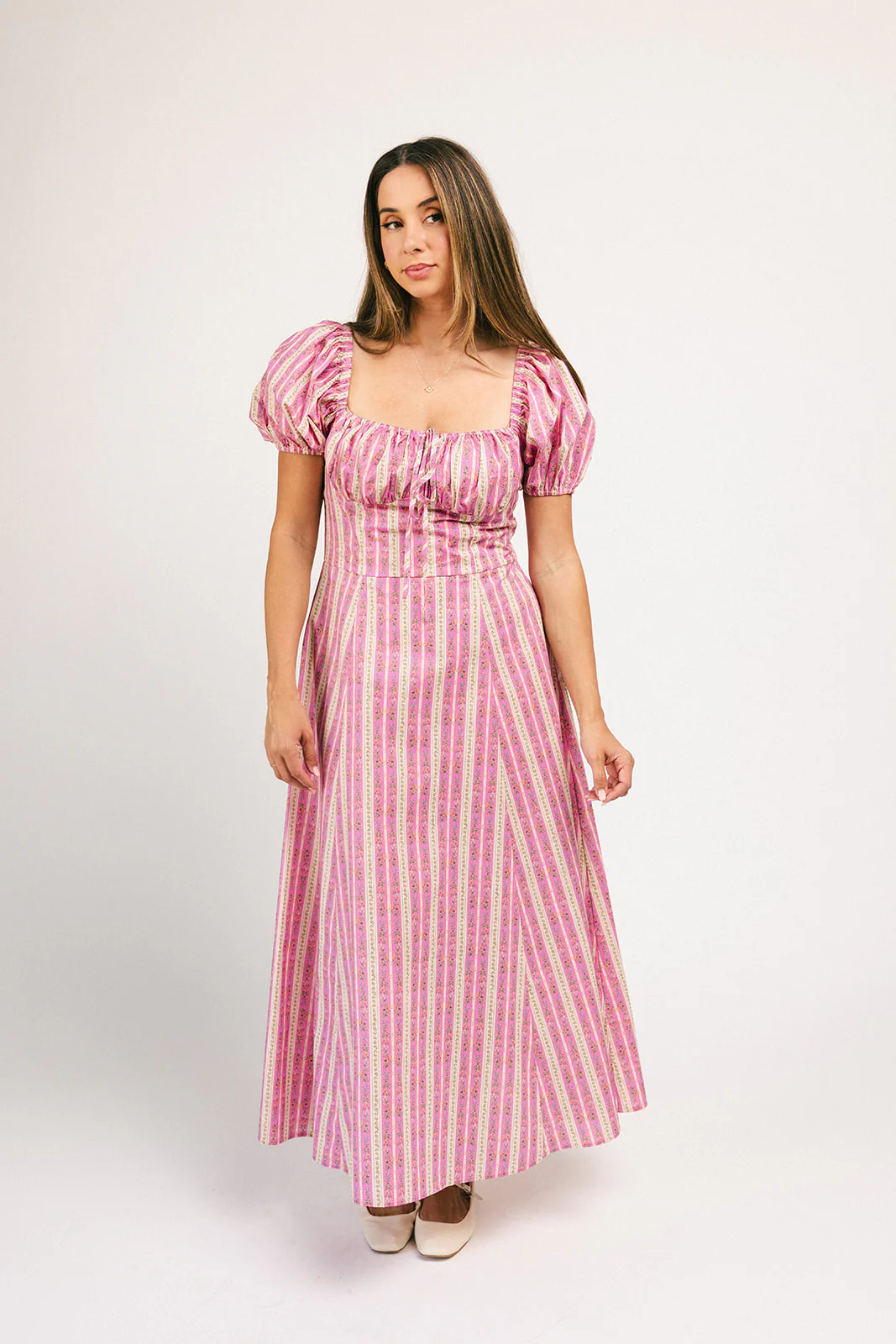 heartstring maxi dress