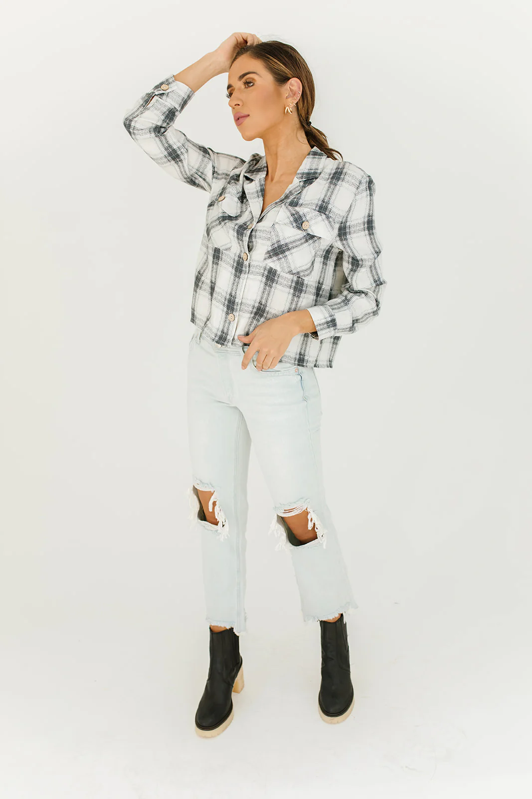 hightower plaid top - Image 11