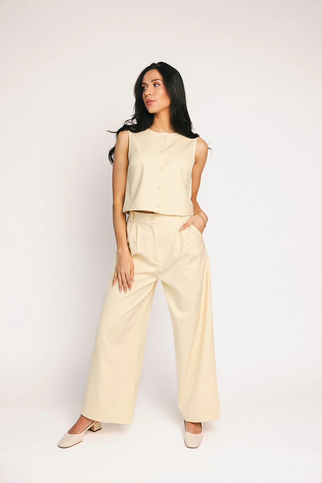 hillary two piece set // butter yellow *zoco exclusive* - Image 36