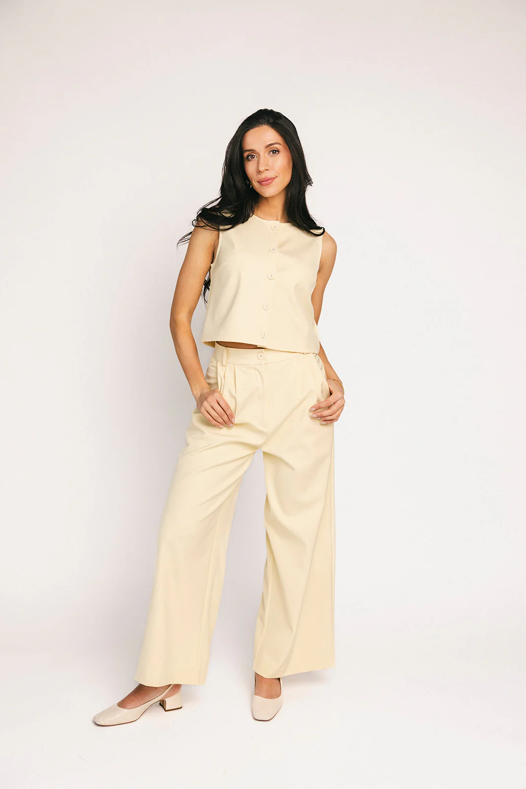hillary two piece set // butter yellow *zoco exclusive* - Image 39