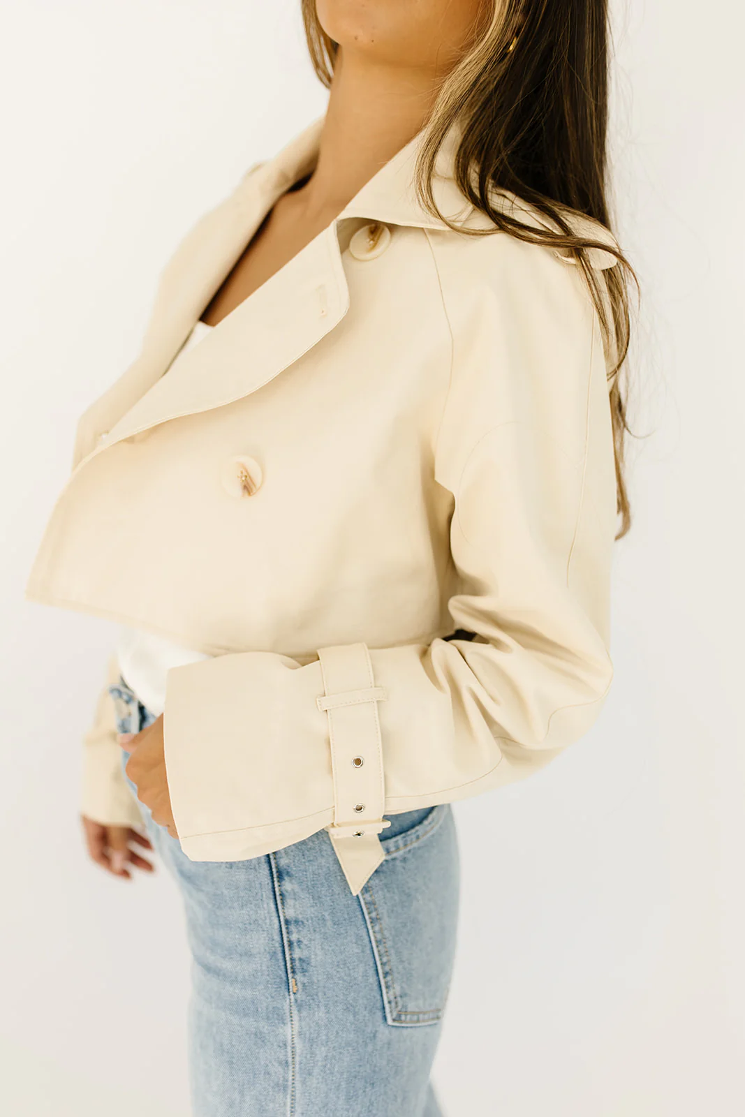 jamie cropped trench - Image 4