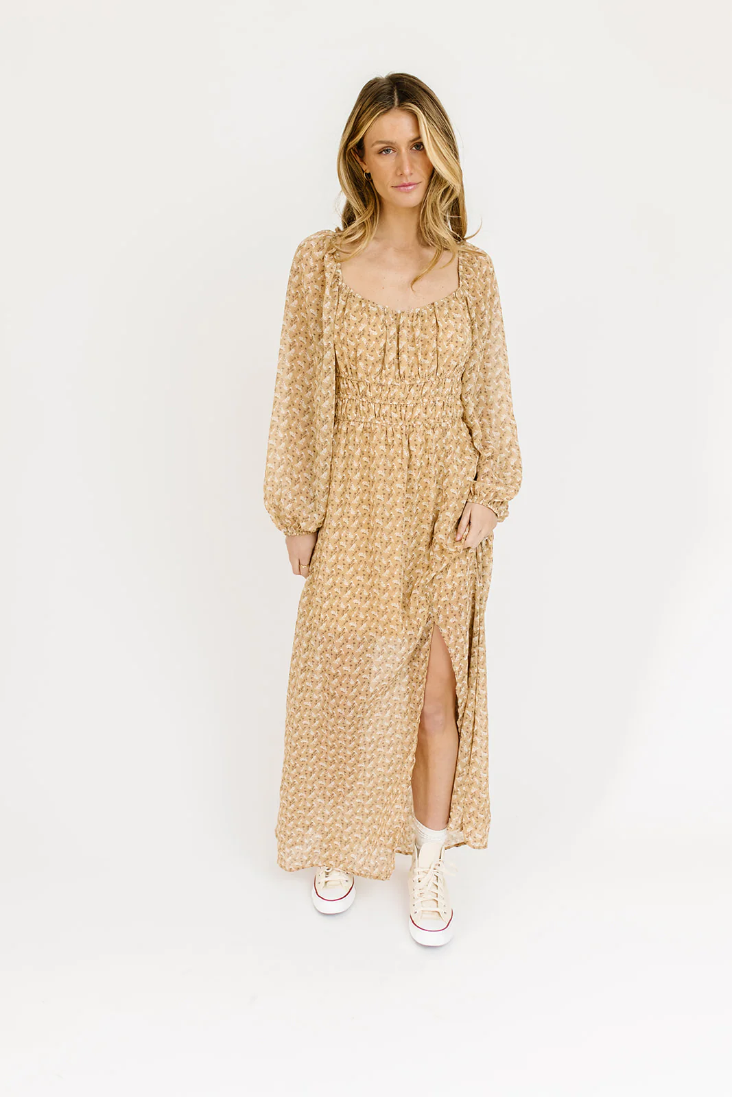 katy floral maxi dress - Image 3