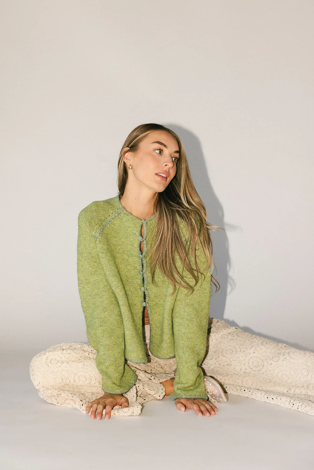 liv cardigan // green *zoco exclusive* - Image 13