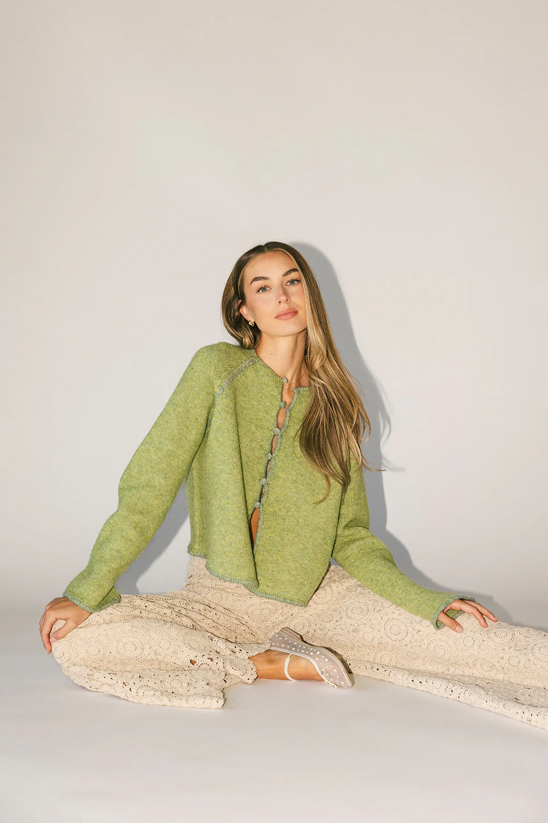 liv cardigan // green *zoco exclusive* - Image 14